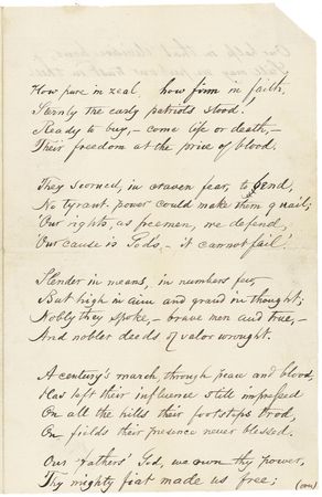 Lot #553 Samuel Francis Smith - Image 2