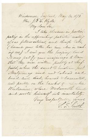 Lot #553 Samuel Francis Smith - Image 3