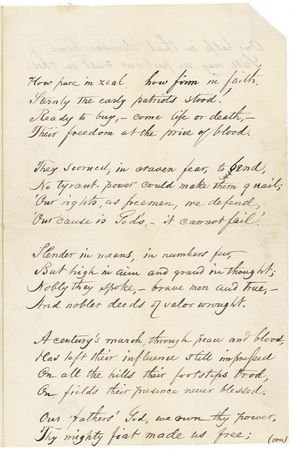 Lot #553 Samuel Francis Smith - Image 4