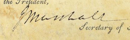Lot #1 John Adams and John Marshall - Image 4