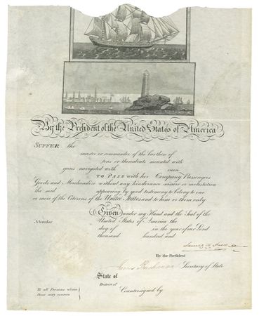 Lot #117 James K. Polk and James Buchanan - Image 1