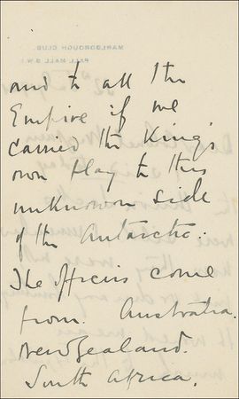 Lot #298 Ernest Shackleton - Image 4