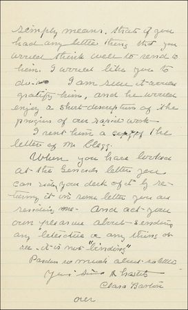 Lot #140 Clara Barton - Image 1