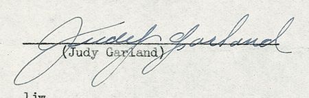 Lot #948 Judy Garland - Image 1