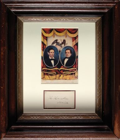Lot #179 Hannibal Hamlin - Image 1