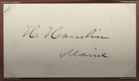 Lot #179 Hannibal Hamlin - Image 3