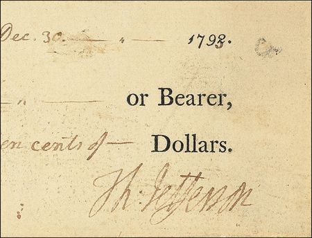 Lot #77 Thomas Jefferson - Image 1