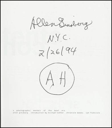 Lot #400 Allen Ginsberg - Image 1
