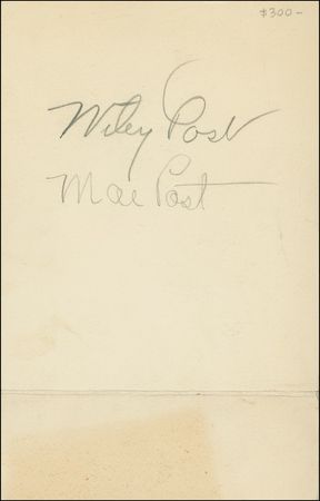 Lot #363 Wiley Post - Image 1