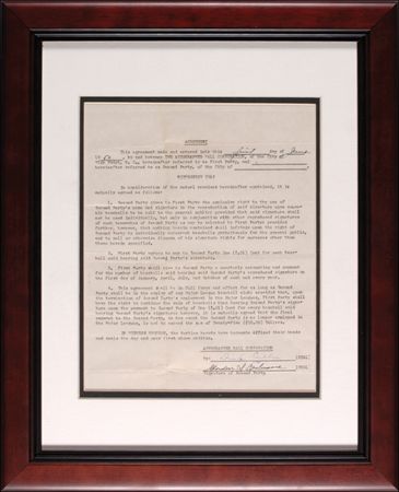 Lot #1379 Mickey Cochrane - Image 1