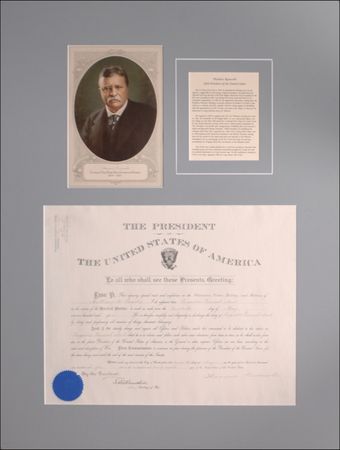 Lot #116 Theodore Roosevelt - Image 1