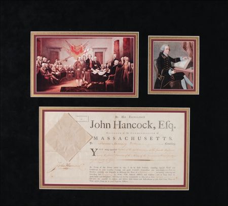 Lot #180 John Hancock - Image 1