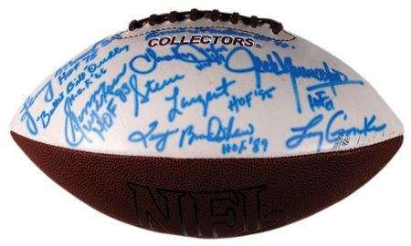 Lot #1397 Football Hall of Famers - Image 2