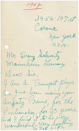 Lot #544 Louis Armstrong - Image 2