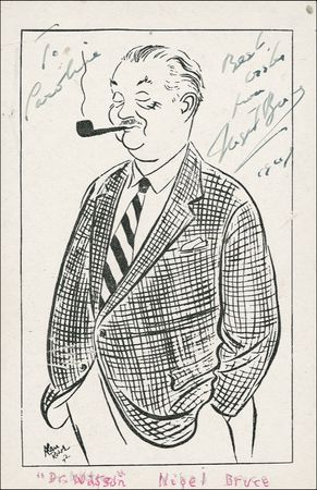 Lot #1244 Sherlock Holmes: Rathbone and Bruce - Image 1