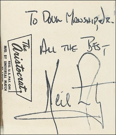 Lot #325 Neil Armstrong - Image 1