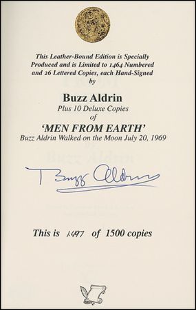 Lot #310 Buzz Aldrin - Image 1