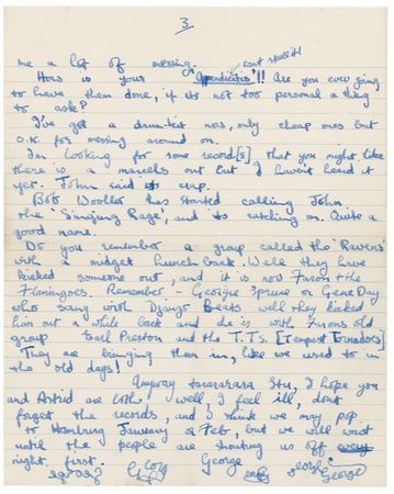 Lot #554 Beatles: George Harrison - Image 3