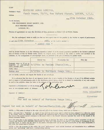 Lot #555  Beatles: John Lennon - Image 2