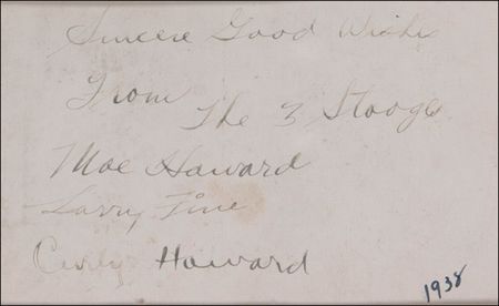 Lot #1285 Three Stooges - Image 2