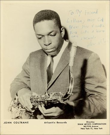 Lot #590 John Coltrane - Image 1