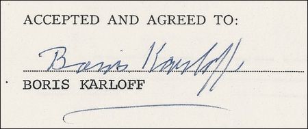 Lot #1052 Boris Karloff - Image 1