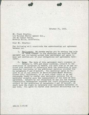 Lot #719 Frank Sinatra - Image 3