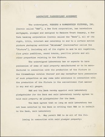 Lot #702 Richard Rodgers and Oscar Hammerstein - Image 2