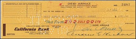Lot #772 Lucille Ball and Desi Arnaz - Image 1