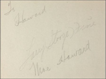 Lot #1272 Three Stooges - Image 2
