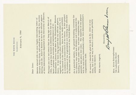 Lot #49 Dwight D. Eisenhower - Image 2