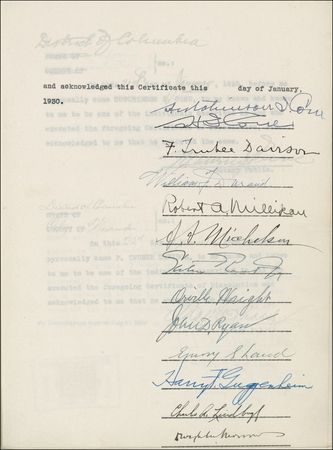 Lot #370 Orville Wright and Charles Lindbergh - Image 2