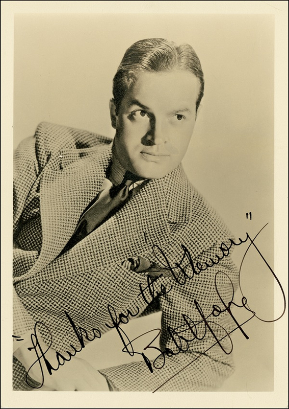 Lot 980 Bob Hope