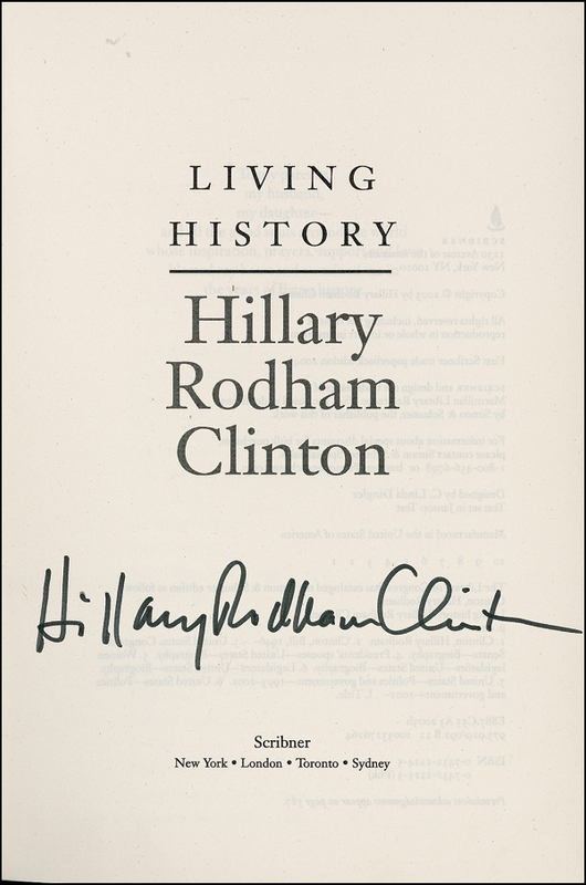 Lot 36 Hillary Clinton