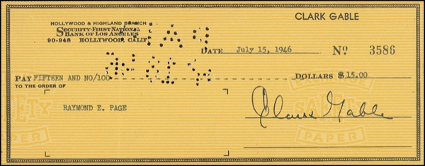 Lot 931 Gone With the Wind: Gable, Clark