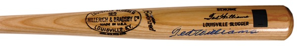 Lot 1554 Ted Williams