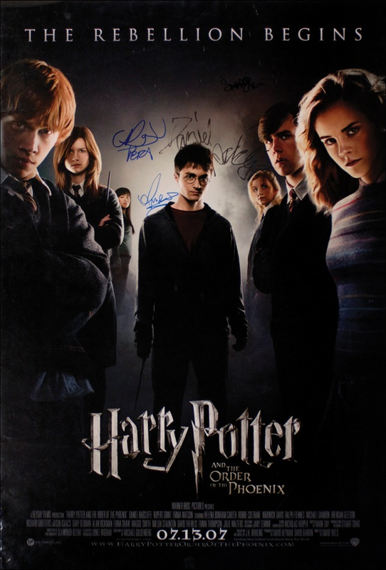Lot 942 Harry Potter and the Order of the Phoenix