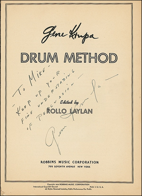 Lot 669 Gene Krupa