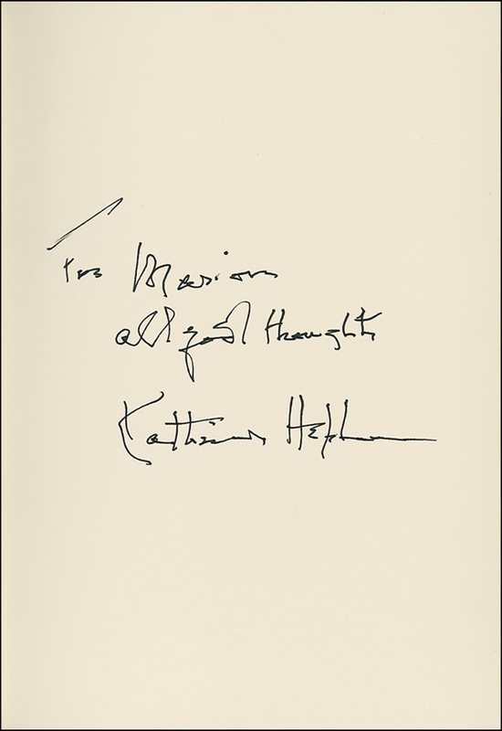 Lot 961 Katharine Hepburn