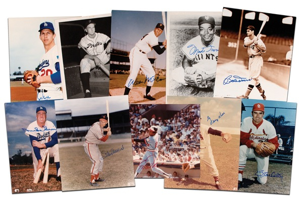 Lot 1209 Baseball Hall of Famers