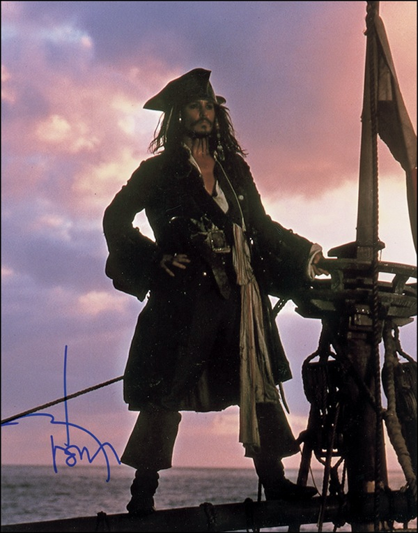 Lot 889 Johnny Depp