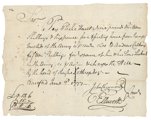 Lot 213 Oliver Ellsworth