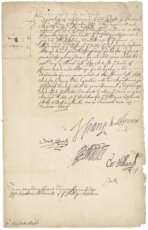 Lot 289 Henry Vane the Younger