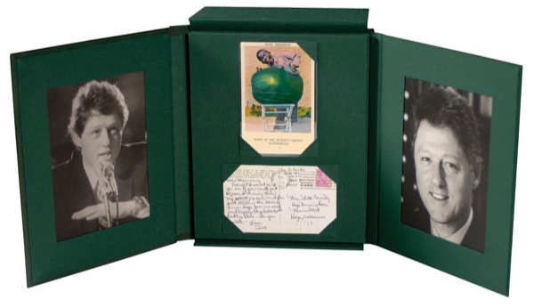 Lot 29 Bill Clinton