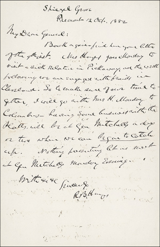 Lot 80 Rutherford B. Hayes