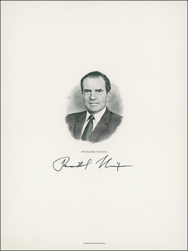 Lot 113 Richard Nixon
