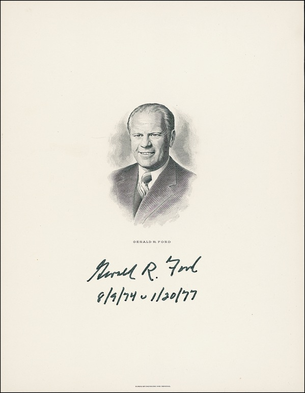 Lot 54 Gerald Ford