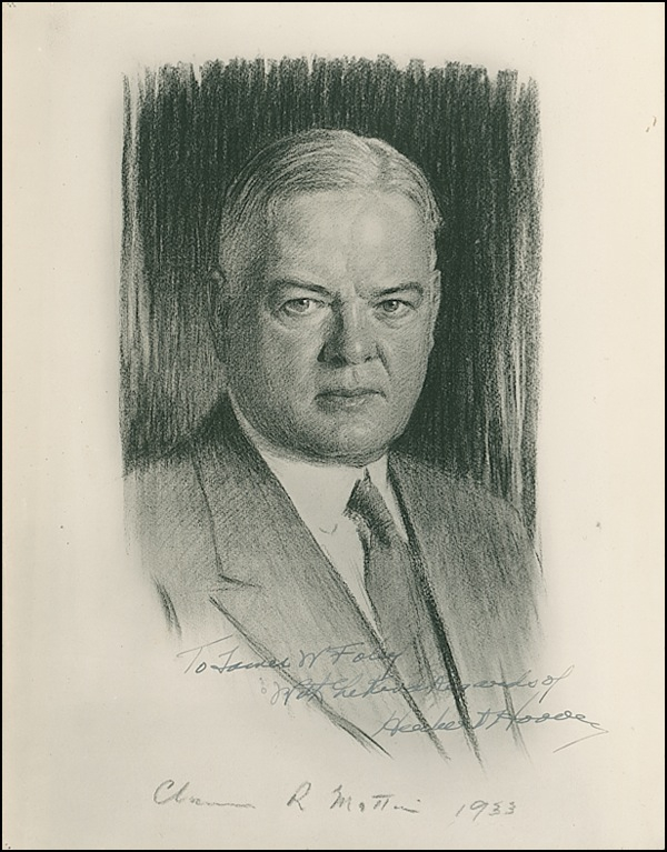 Lot 82 Herbert Hoover