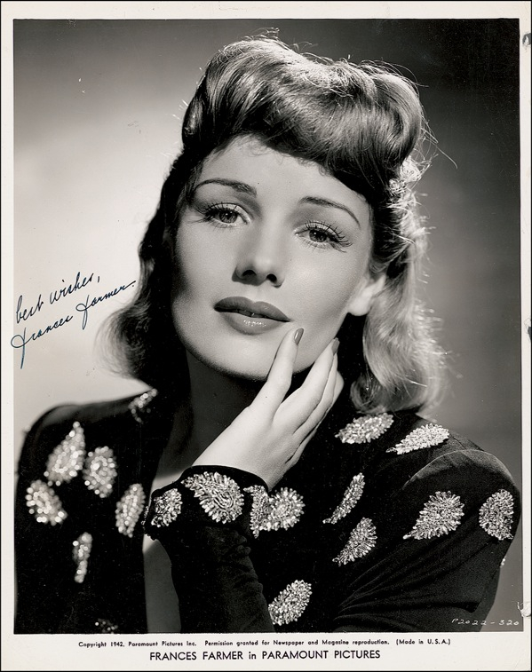 Lot 908 Frances Farmer