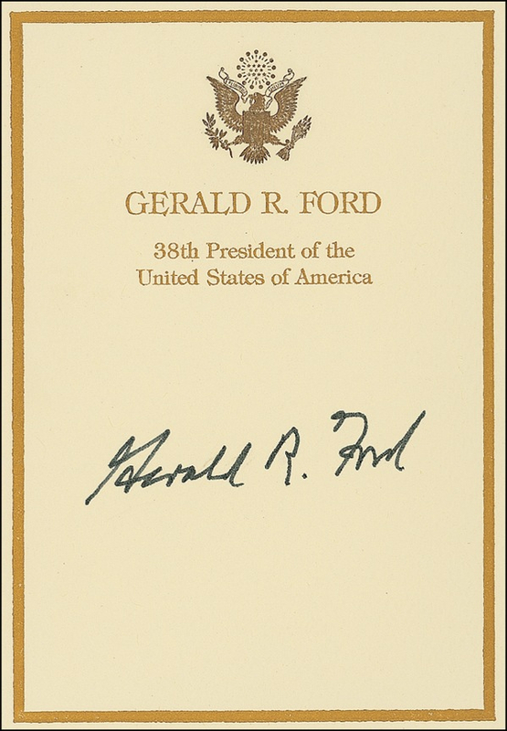 Lot 56 Gerald Ford